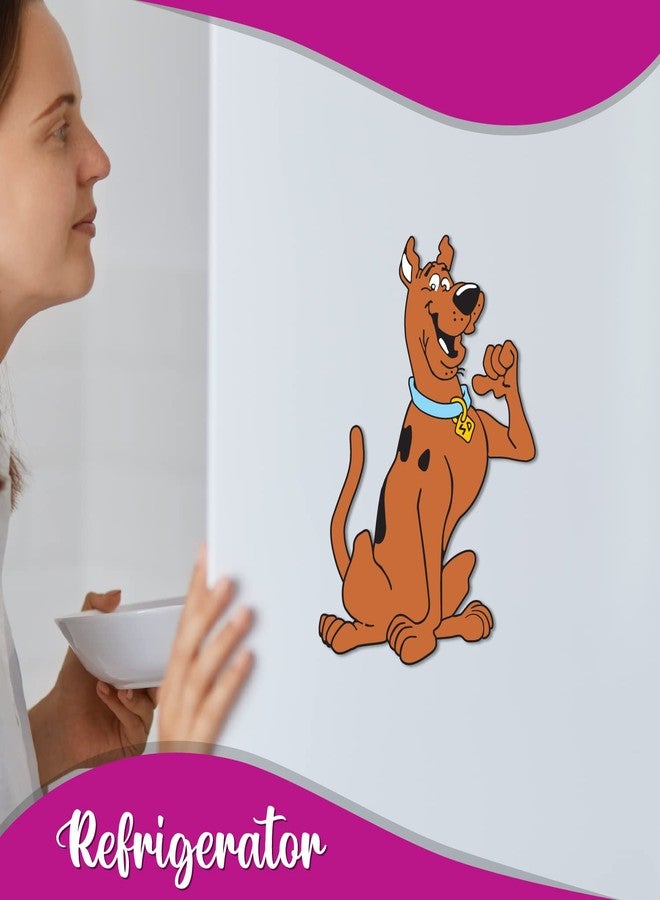 Bhai Please Scooby Doo Wooden Fridge Magnet (Pack of 1) | Cartoon Characters, Movie, TV, Comics, Anime | Fridge Decorations | Gift for Friends, Colleagues, Gen Y | Birthday, Return Gift - Image 4